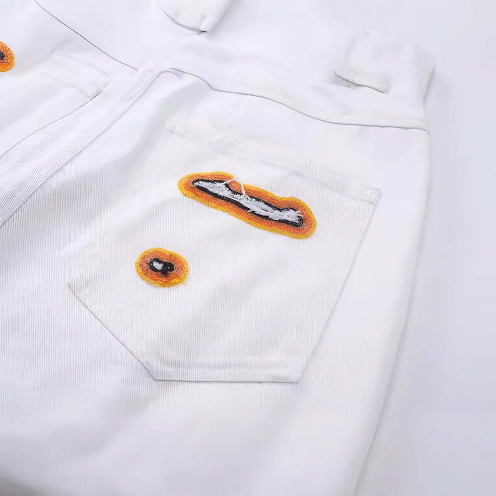 NTG x Flame Burnout Denim Jeans