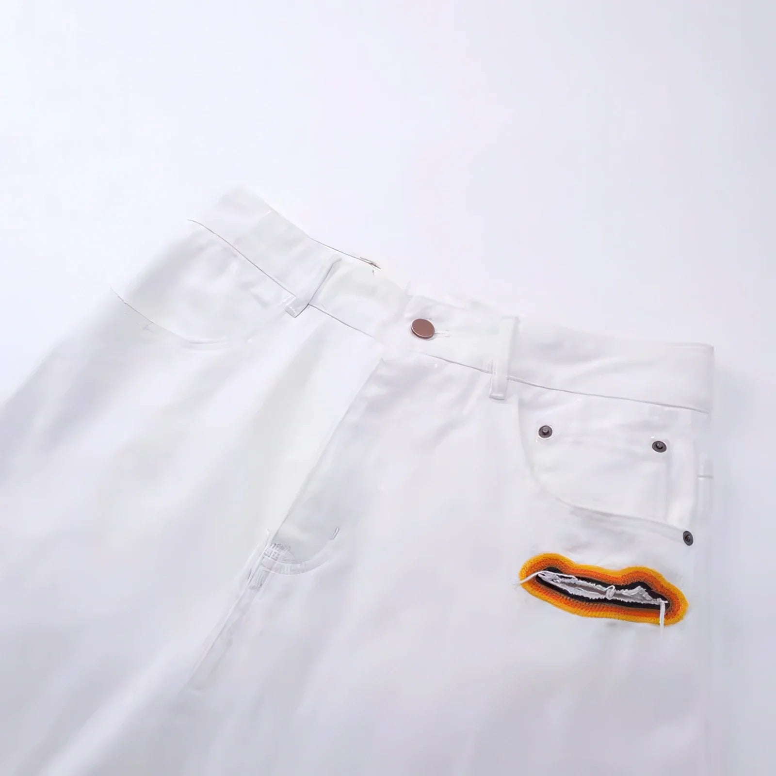 NTG x Flame Burnout Denim Jeans