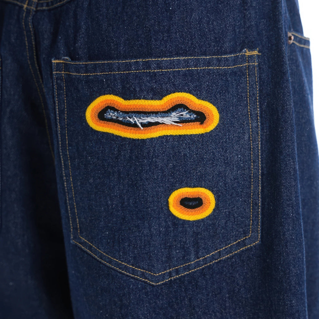 NTG x Flame Burnout Denim Jeans