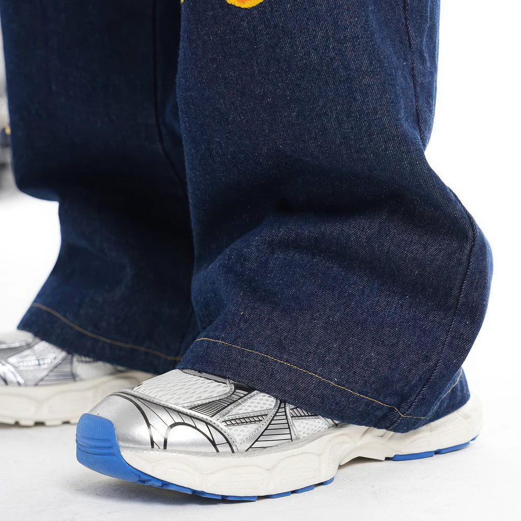 NTG x Flame Burnout Denim Jeans