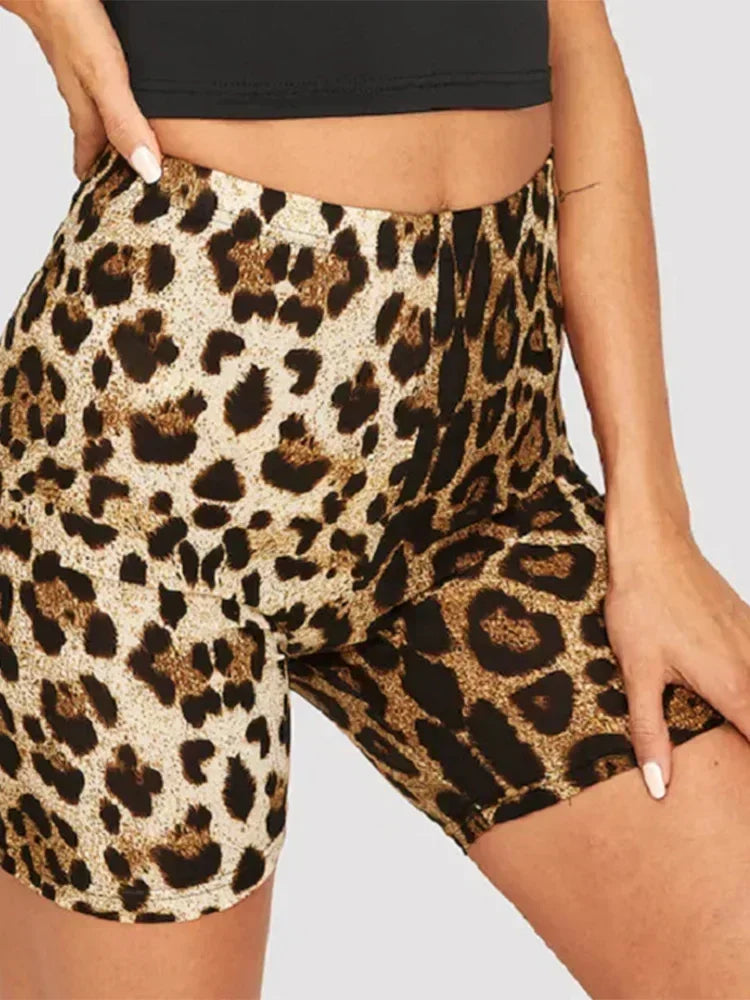 NTG Fashion Leopard Print Women Shorts