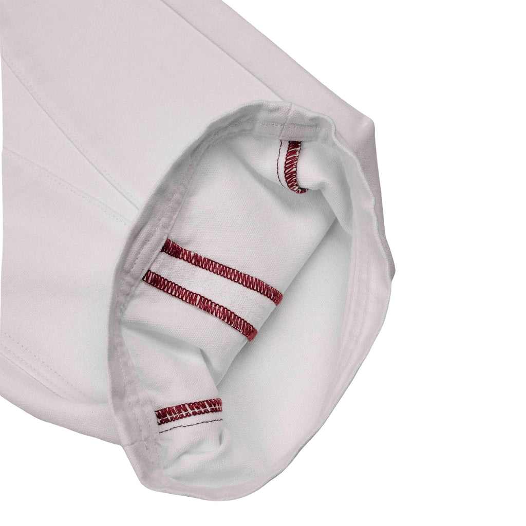 NTG x Commons Star Denim Pant White