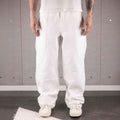 NTG x Commons Star Denim Pant White